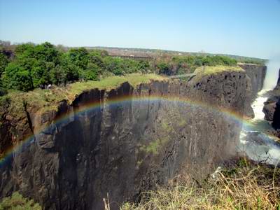 rainbow
                      at falls