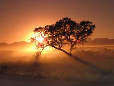 Sunrise at Sesriem