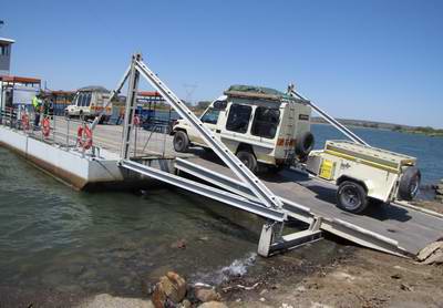River
                      crossing