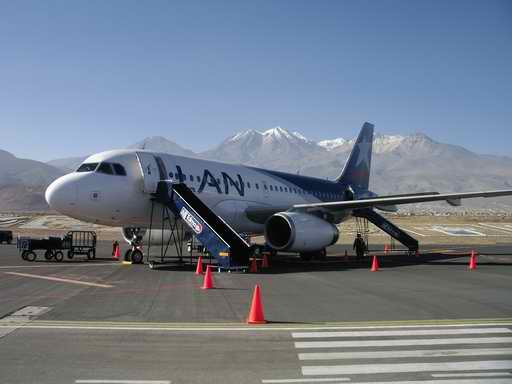 Arequipa airport view