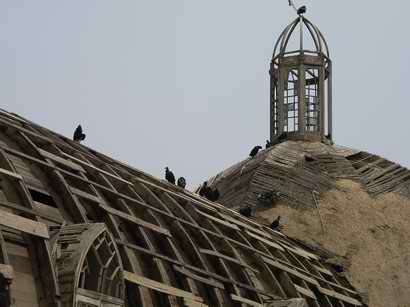 Ruined church roof, Barranco