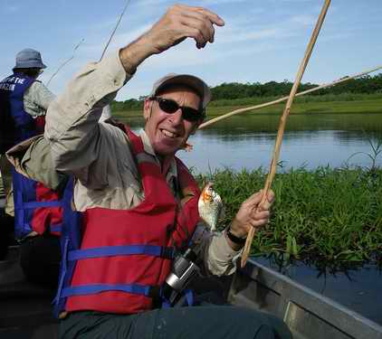 Me with Piranha