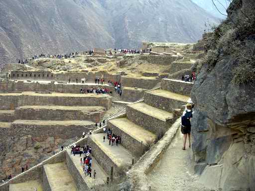 Terraces at Ollantaytambo