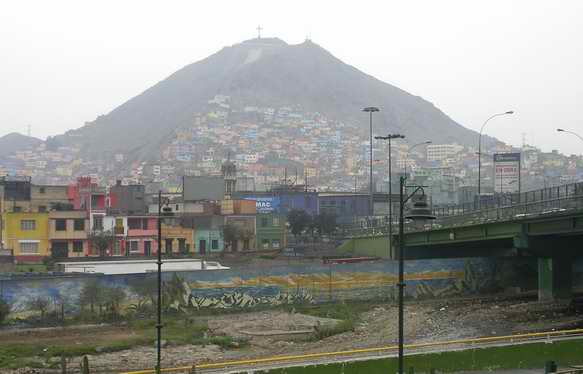 View across the Rio Rimac