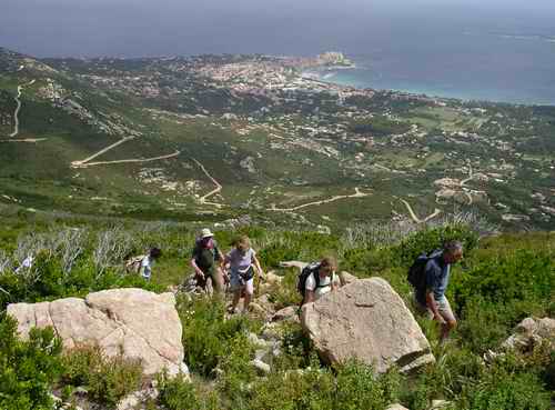 Calvi from Capu di a Veta