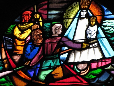 Stained glass windows