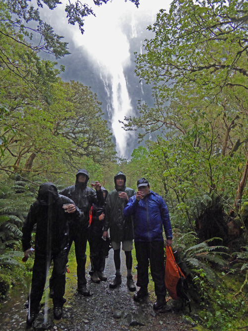 Drinks by Sutherland Falls