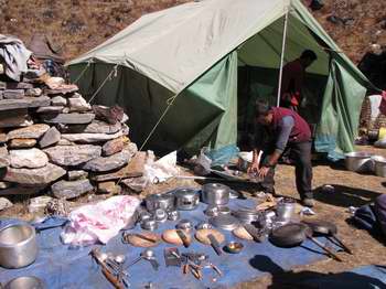 Camp kitchen