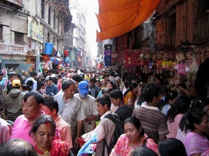 Street scene in Thamel