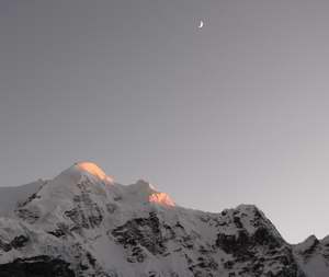 sunset from Khare