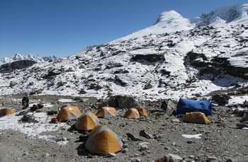 Mera La camp site
