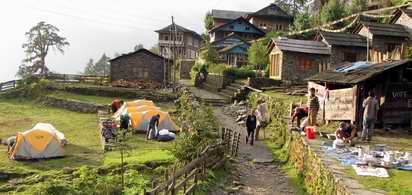 Camp at Poyan