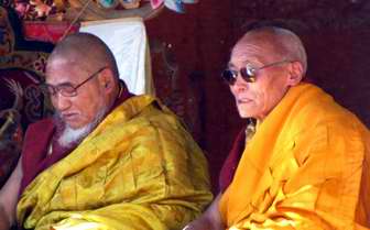 Senior monks