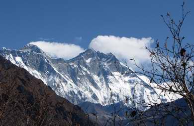 View from Everest View Hotel